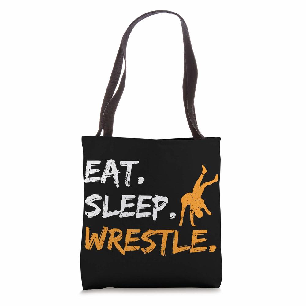 Mixed Martial Arts Eat Sleep Wrestle Mma Tees Men Gift Tote Bag O_O